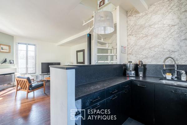 Dernier étage en duplex avec véranda et terrasse