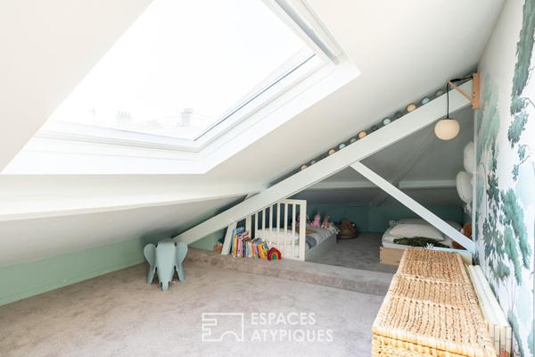 Dernier étage en duplex avec véranda et terrasse