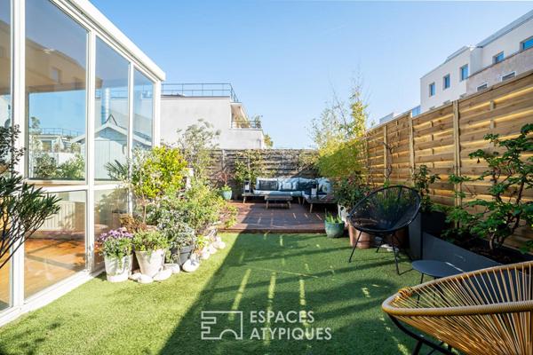 Dernier étage en duplex avec véranda et terrasse