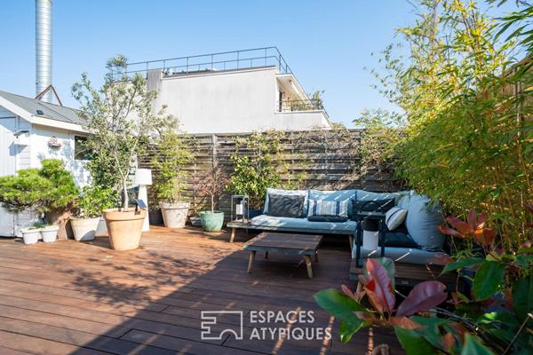 Dernier étage en duplex avec véranda et terrasse
