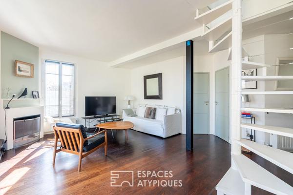 Dernier étage en duplex avec véranda et terrasse