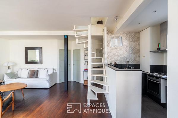 Dernier étage en duplex avec véranda et terrasse