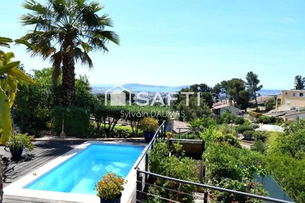 EXCEPTIONNELLE MAISON AVEC VUE PANORAMIQUE SUR LA RADE DE TOULON