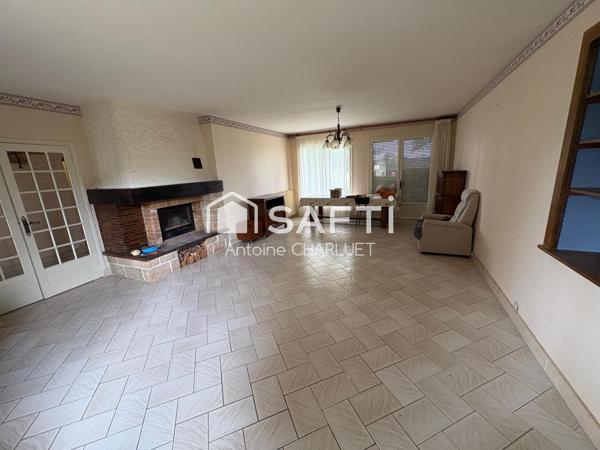 Pavillon sur sous sol de 148m² sur un terrain de 674m², 5 chambres