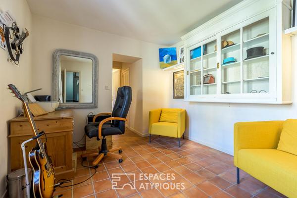 Propriété en Provence avec jardin et 2 appartements indépendants avec revenu locatif