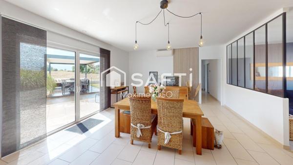 Villa contemporaine 6 pièces avec piscine