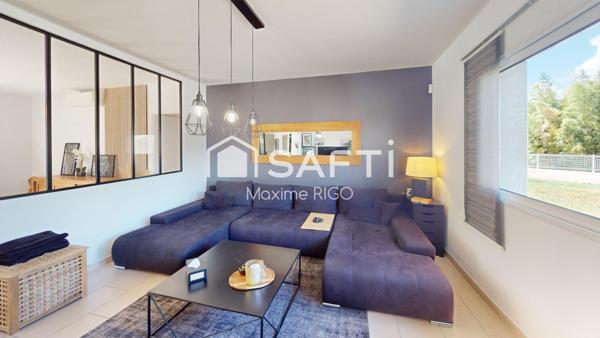 Villa contemporaine 6 pièces avec piscine