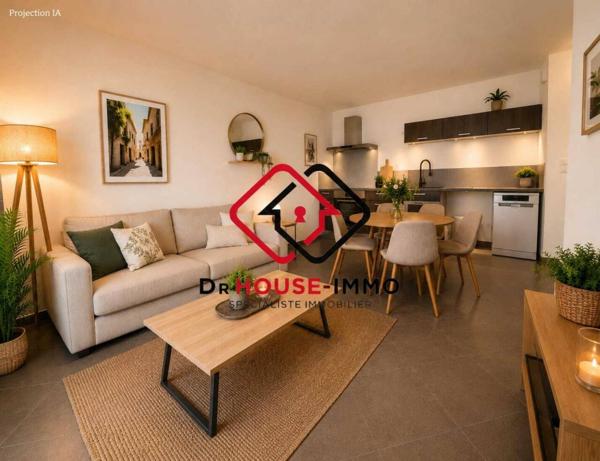 Appartement à vendre 3 pièces de 49 m²