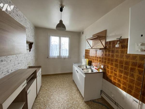 Appartement 4 pièces avec garage et cave 