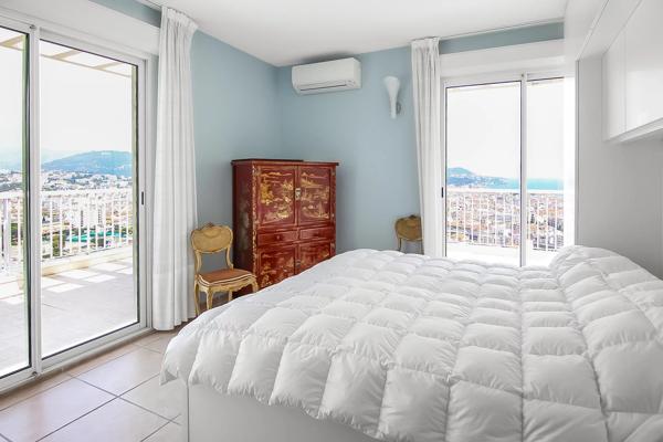 Nice, Villa sur le toit Vue Mer Panoramique