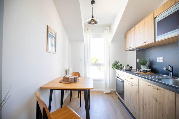 Appartement T2 avec beau balcon Angers - Proche livraison- les justices