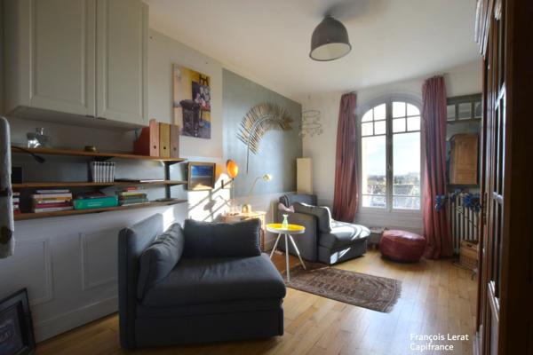 Dpt Val d'Oise (95), à vendre ENGHIEN LES BAINS - Quartier résidentiel Barre d'Ormesson - appartement T2 de 46,42 m² - 249 000 € HAI