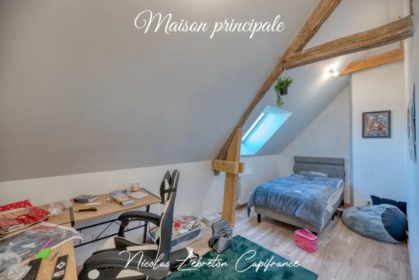 Messei – Ensemble immobilier 2 maisons avec potentiel locatif – 862 m² de terrain