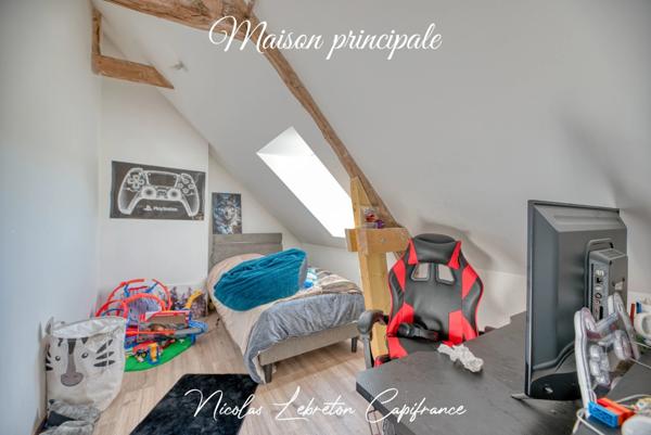 Messei – Ensemble immobilier 2 maisons avec potentiel locatif – 862 m² de terrain