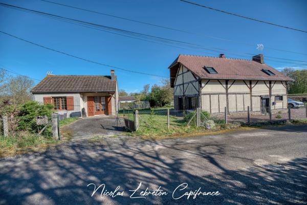 Messei – Ensemble immobilier 2 maisons avec potentiel locatif – 862 m² de terrain