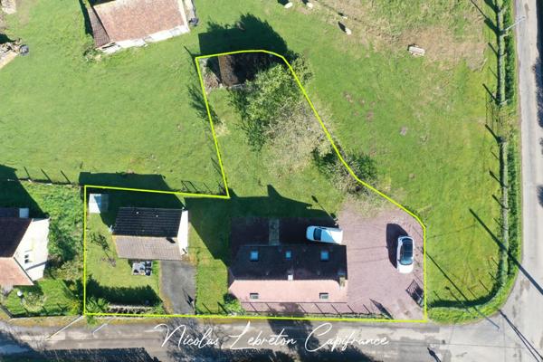 Messei – Ensemble immobilier 2 maisons avec potentiel locatif – 862 m² de terrain