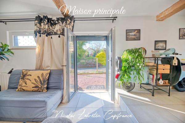 Messei – Ensemble immobilier 2 maisons avec potentiel locatif – 862 m² de terrain