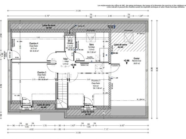 Location Maison 6 pièces 101.8 m² - 3 ROUTE DE SAINT-SENOCH Verneuil-sur-indre 37600