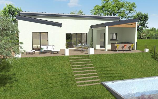 Terrain + Maison à vendre 3 pièces - 110 m²
