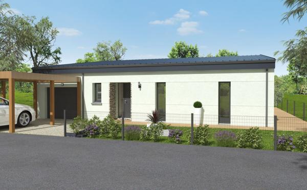 Terrain + Maison à vendre 3 pièces - 110 m²