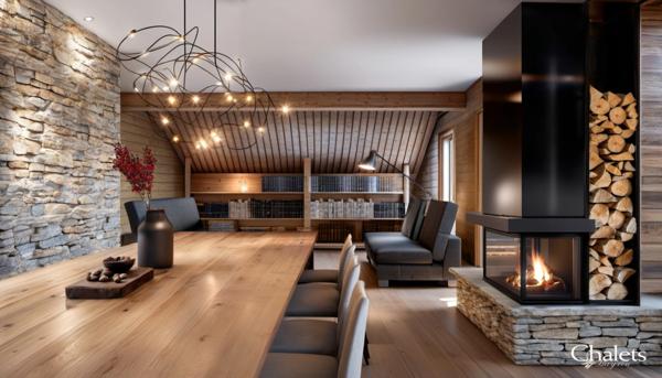 SERRE CHEVALIER LE-MONETIER-LES-BAINS Chalet d'exception de 274,74 m²