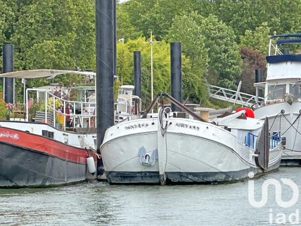 Péniche 2 pièces de 55 m² à Asnières-sur-Seine (92600)