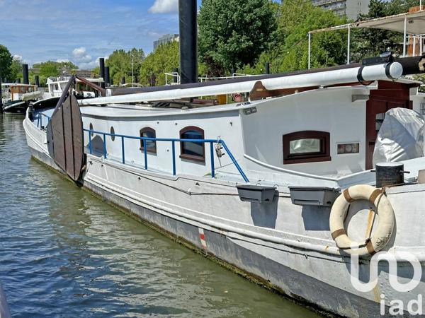 Péniche 2 pièces de 55 m² à Asnières-sur-Seine (92600)