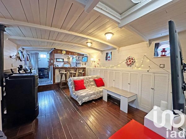 Péniche 2 pièces de 55 m² à Asnières-sur-Seine (92600)