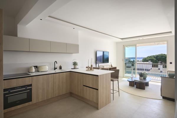 Appartement F3 à vendre  3 pièces - 54,21 m2 CANNES - 06