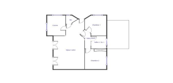 Maison 4 pièces - 85 m²