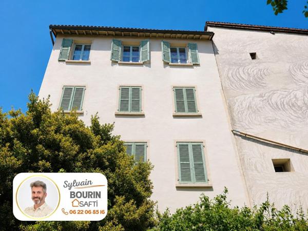3 pièces de 86 m² au cœur de Trévoux + cave 30m²