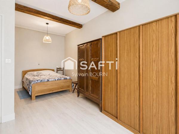 3 pièces de 86 m² au cœur de Trévoux + cave 30m²