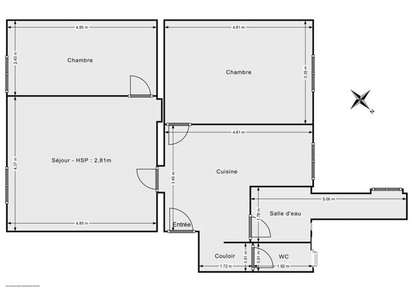 Appartement à vendre 3 pièces 72 m² Villers-Saint-Paul
