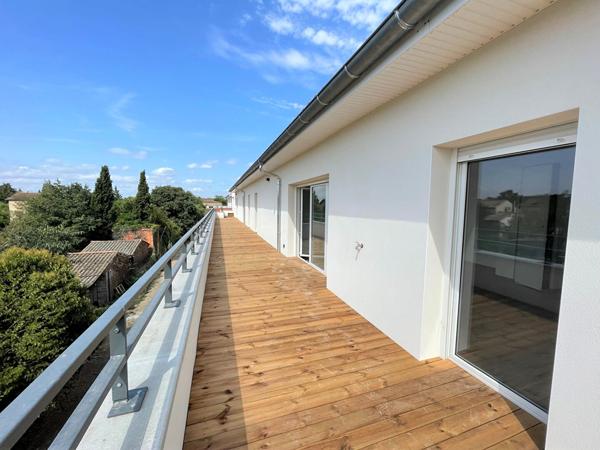 Appartement 4 pièces de 83m² + 27m² de terrasse + 2 parking ! L'UNION