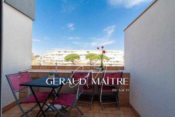 Appart 1 chambre avec terrasse entre étang et thermes