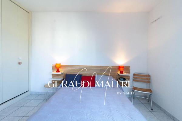 Appart 1 chambre avec terrasse entre étang et thermes