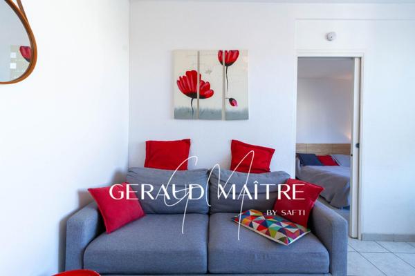 Appart 1 chambre avec terrasse entre étang et thermes