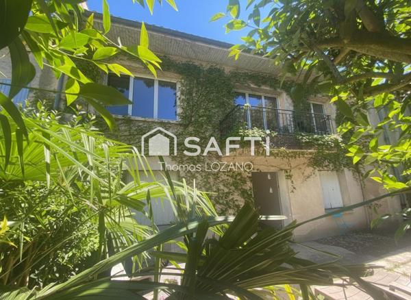 Maison 196 m2, Agen avec garage et grand jardin