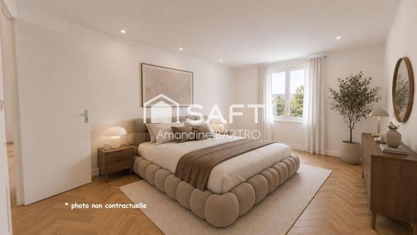 LA CIOTAT Centre-ville – Proximité Vieux-Port – Grand T2 de 55 m² transformable en T3 – Balcon, Cave – Fort potentiel