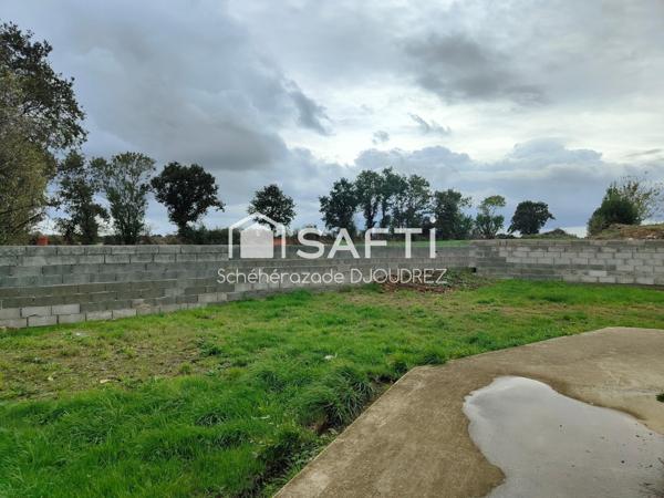 MAISON 60 M² - 2 CHAMBRES - TERRAIN 1500M²