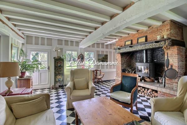 Nouveauté ? Propriété rare à Saint-Jouin-Bruneval sur 9000m²