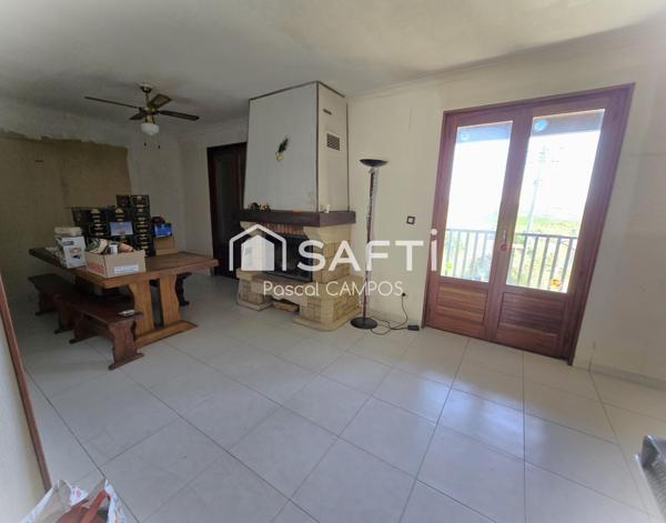 Maison plein pied 89m² sur un terrain de 2202m²