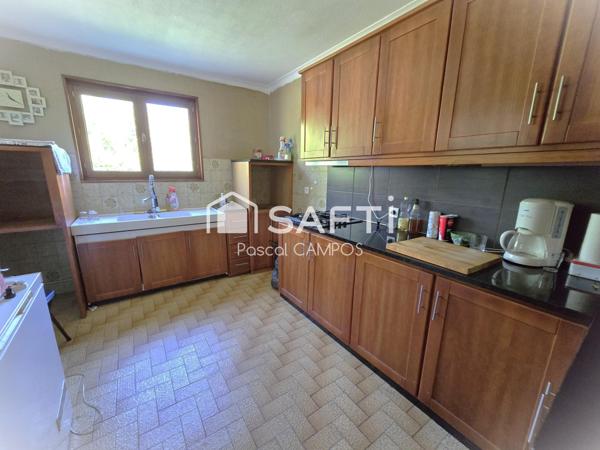 Maison plein pied 89m² sur un terrain de 2202m²