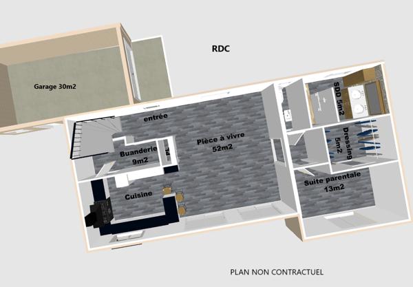 Maison 6 pièces - 150 m² Bien prestige
