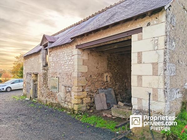 Longère  réinventée avec intérieur contemporain .Vallée de Cousse