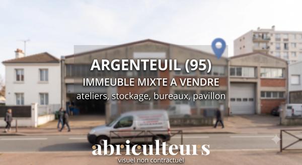 ENSEMBLE IMMOBILIER MIXTE DE 1 735 M² UTILES en vente à ARGENTEUIL (95100)