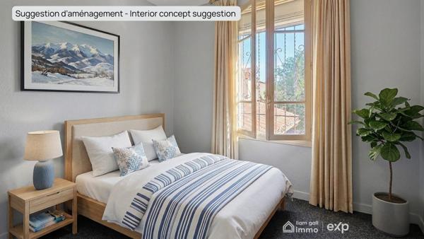 Mas catalan 145 m² - Parcelle 1 270 m² - Fort potentiel - Elne résidentiel