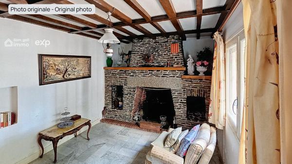 Mas catalan 145 m² - Parcelle 1 270 m² - Fort potentiel - Elne résidentiel