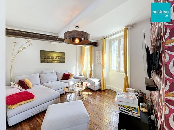 Appartement en duplex - Montbrison 5 pièce(s) - 188 m² - 3 chambres - garage - cave - cour privative
