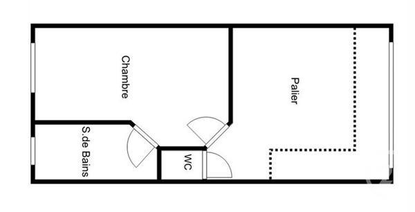 Appartement F3 à vendre  3 pièces - 55,07 m2 PARIS - 75014